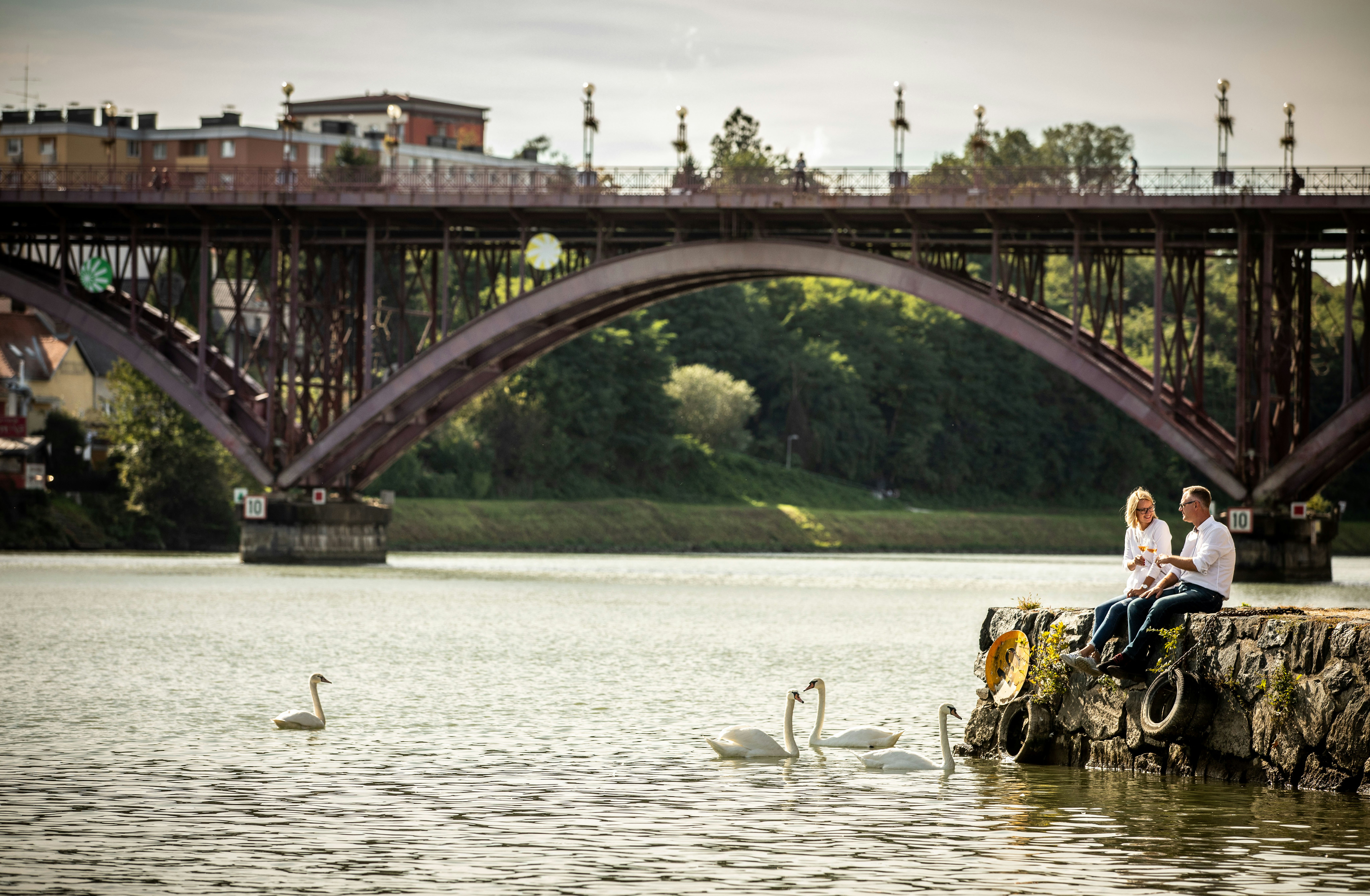 Maribor Stari most Drava
